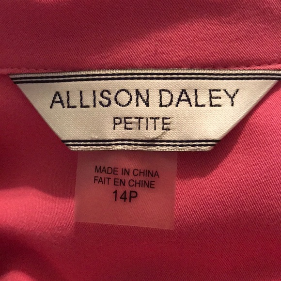Vintage allison Daley pink Blazer - Picture 6 of 7